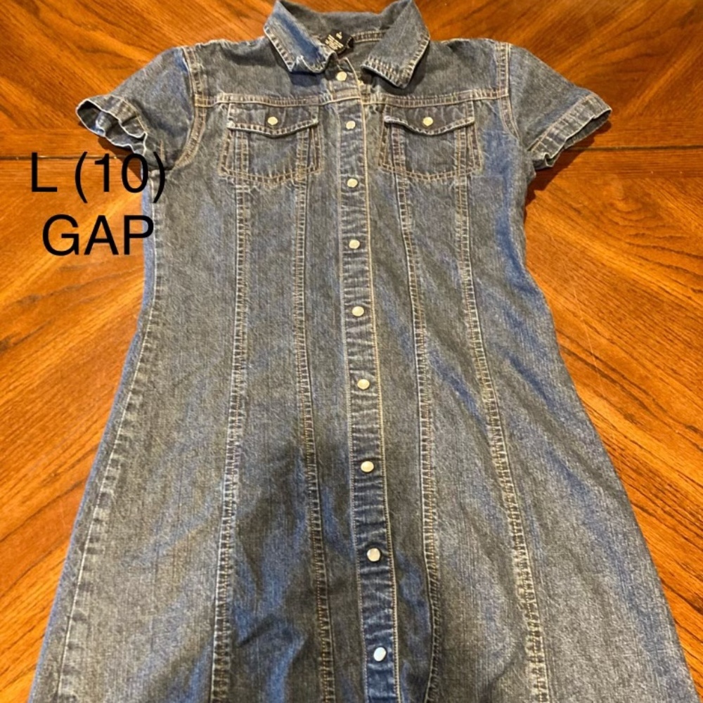 Girls Gap denim dress